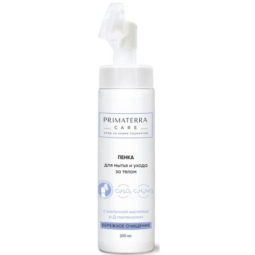 PRIMATERRA CARE ПЕНКА ДЛЯ МЫТЬЯ 200 мл бережное очищ.