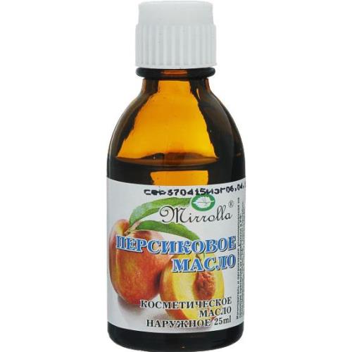 МАСЛО КОСМЕТИЧЕСКОЕ ПЕРСИК МИРРОЛЛА 25 мл