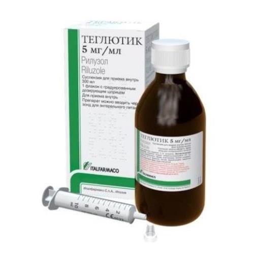 ТЕГЛЮТИК сусп. внутр. 5 мг/мл фл. 300 мл