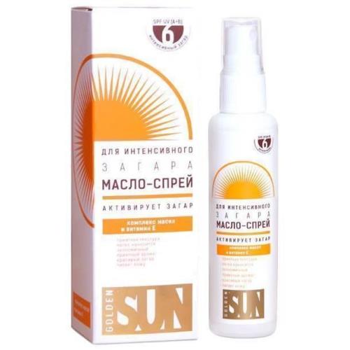 ГОЛДЕН САН МАСЛО-СПРЕЙ СОЛНЦЕЗАЩИТНОЕ 60 мл SPF6