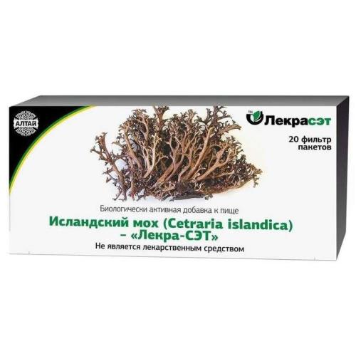 ФИТОЧАЙ ИСЛАНДСКИЙ МОХ ТРАВА ф/п №20