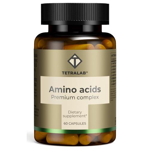 TETRALAB АМИНОКИСЛОТЫ КОМПЛЕКС ПРЕМИУМ капс. №60