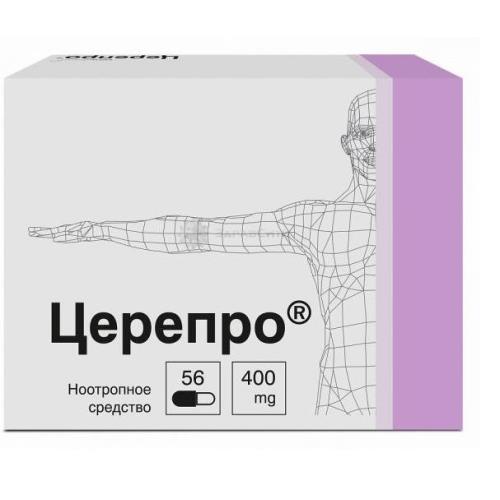 ЦЕРЕПРО капс. 400 мг №56