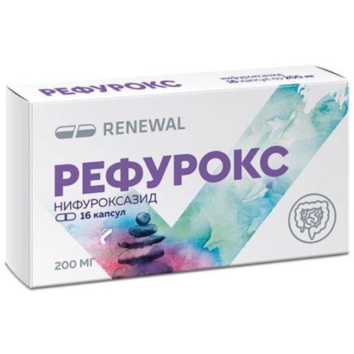 РЕФУРОКС капс. 200 мг №24