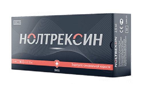 НОЛТРЕКСИН ПРОТЕЗ СИНОВИАЛЬНОЙ ЖИДКОСТИ р-р д/внутрисуставного введ. шприц 2 мл
