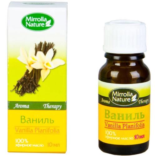 МАСЛО ЭФИРНОЕ ВАНИЛЬ МИРРОЛЛА 10 мл