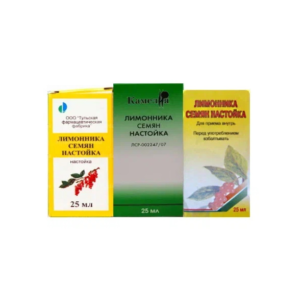ЛИМОННИК настойка фл. 25 мл