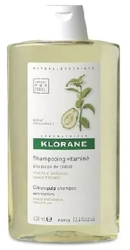 КЛОРАН (KLORANE) ЦИТРОН ШАМПУНЬ 400 мл для блеска волос
