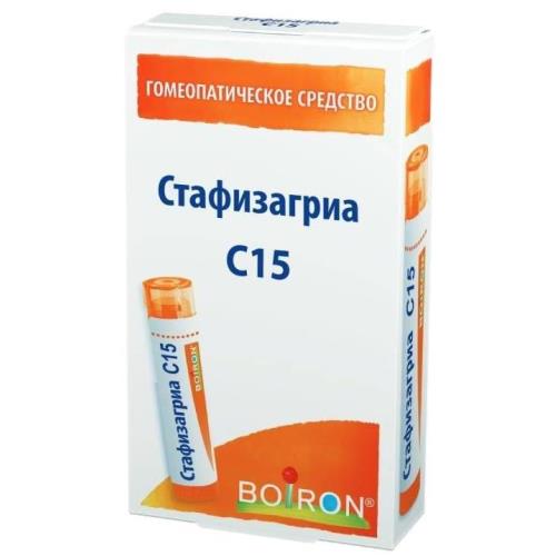 СТАФИЗАГРИА C15 гранулы гомеопатич. 4 гр