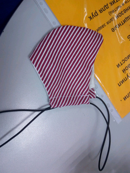 МАСКА ЛИЦЕВАЯ МНОГОРАЗОВАЯ трикотаж. №1