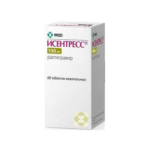 ИСЕНТРЕСС табл. жеват. 100 мг №60
