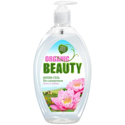 ORGANIC BEAUTY ГЕЛЬ ДЛЯ ИНТИМНОЙ ГИГИЕНЫ 500 мл лотос/бамбук