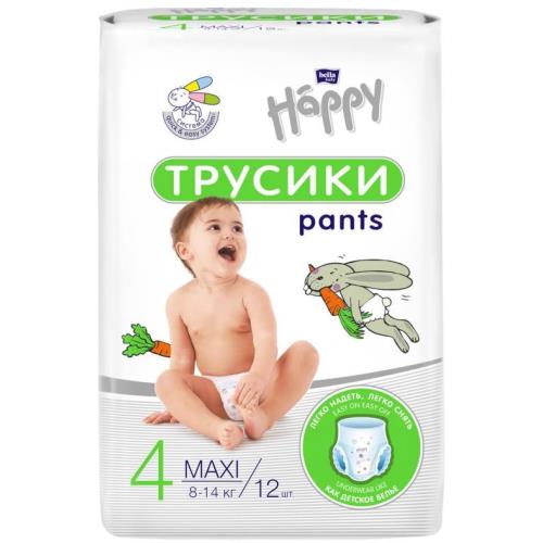 БЕЛЛА ХЕППИ ПОДГУЗНИКИ -ТРУСИКИ ДЕТСКИЕ 8-14 кг №12