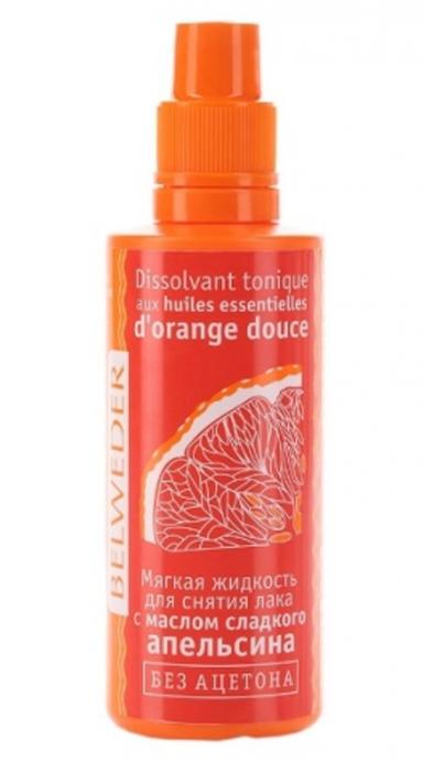 БЕЛЬВЕДЕР ЖИДКОСТЬ ДЛЯ СНЯТИЯ ЛАКА 60 мл с маслом апельсина