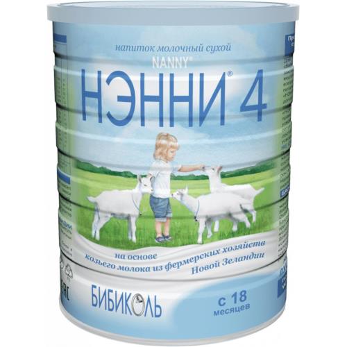 НЭННИ СМЕСЬ МОЛОЧНАЯ НА КОЗЬЕМ МОЛОКЕ-4 400 гр