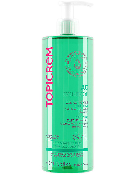 ТОПИКРЕМ АК ГЕЛЬ ДЛЯ КОЖИ 400 мл очищающ. оздоравлив.