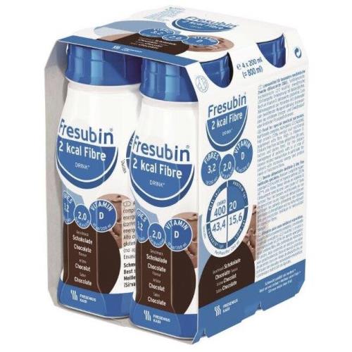 ФРЕЗУБИН СМЕСЬ ДЛЯ ЭНТЕР. ПИТАНИЯ с пищевыми волокнами шоколад 200 мл №4