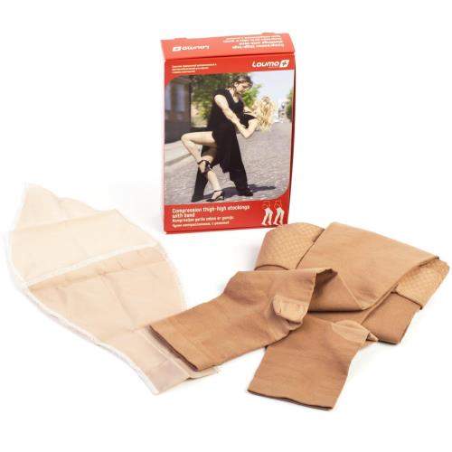 ЧУЛКИ КОМПРЕССИОННЫЕ ЛАУМА натуральн. 2 класс компр. р.4