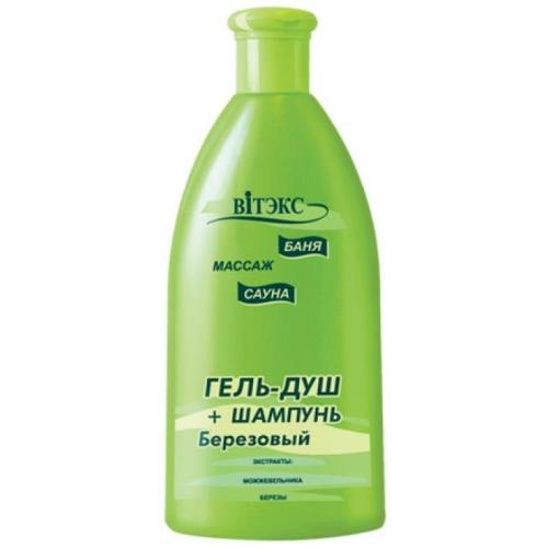 ВИТЭКС БАНЯ САУНА МАССАЖ НАБОР (шампунь + гель-душ)