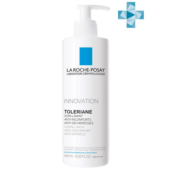 ЛЯ РОШ ПОЗЕ (LA ROCHE-POSAY) ТОЛЕРАН ГЕЛЬ ДЛЯ УМЫВАНИЯ 400 мл очищение и уход (З.)