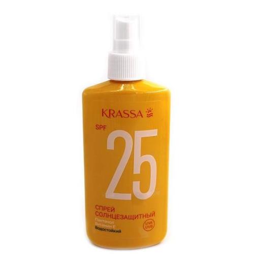 KRASSA СПРЕЙ СОЛНЦЕЗАЩИТНЫЙ 150 мл SPF25