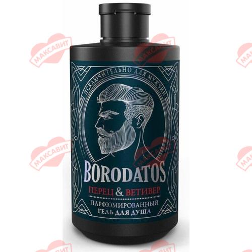 BORODATOS ГЕЛЬ ДЛЯ ДУША 400 мл перец/ветивер