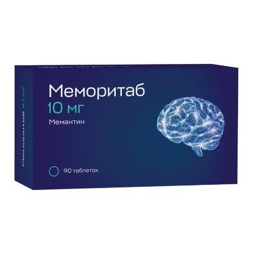 МЕМОРИТАБ табл. дисперг. 10 мг №90