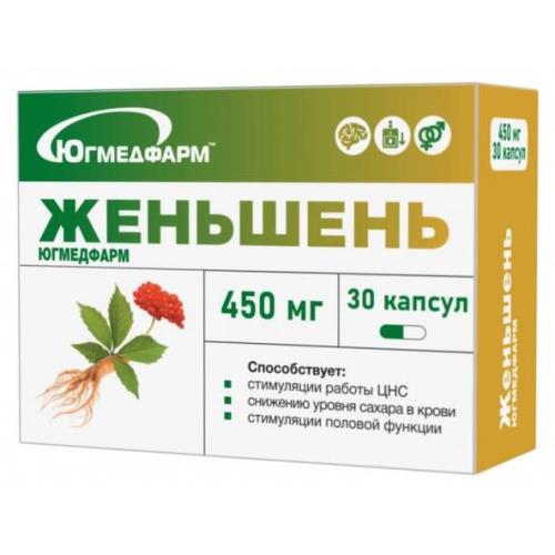 ЖЕНЬШЕНЬ капс. №30