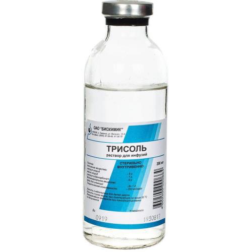 ТРИСОЛЬ р-р д/инфузий фл. 200 мл №28