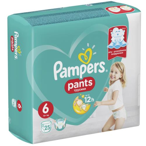 ПАМПЕРС ТРУСИКИ ДЕТСКИЕ PANTS 15+ кг №25