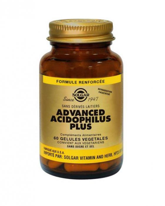 СОЛГАР АЦИДОФИЛУС ПЛЮС капс. №60