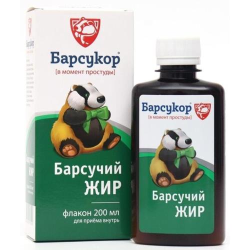 БАРСУЧИЙ ЖИР ПРЕСНЯКОВ фл. 200 мл