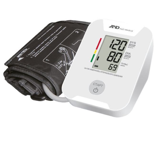 ЭЙ ЭНД ДИ (AND) ПРИБОР (ТОНОМЕТР) ИЗМ. АРТ. ДАВЛЕНИЯ АВТОМАТ UA-780