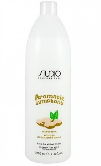 STUDIO PROFESSIONAL БАЛЬЗАМ ДЛЯ ВОЛОС 1 000 мл молочко миндального ореха