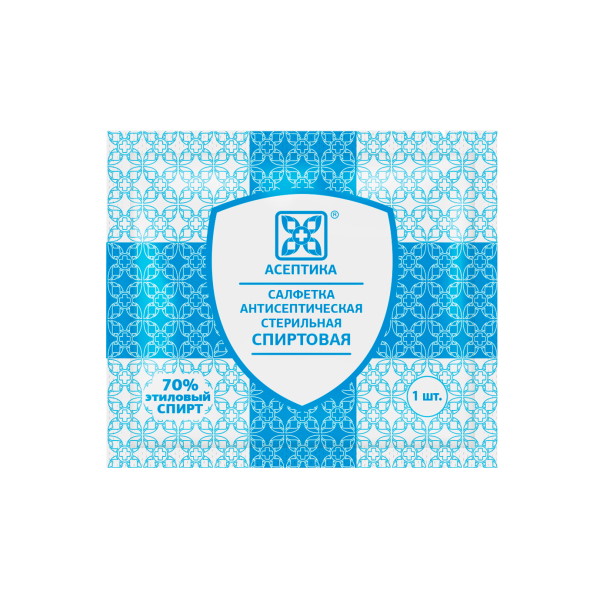 САЛФЕТКА ДЛЯ ИНЪЕКЦИЙ 12,5см х 15см №1