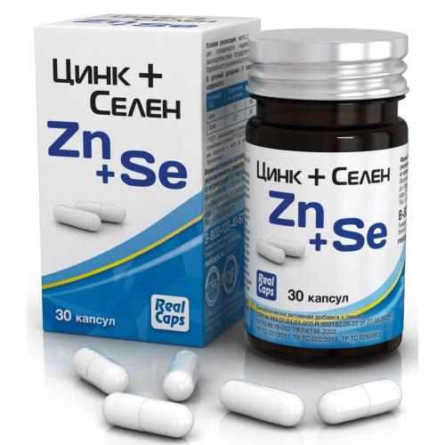 ЦИНК+СЕЛЕН РЕАЛКАПС капс. №30