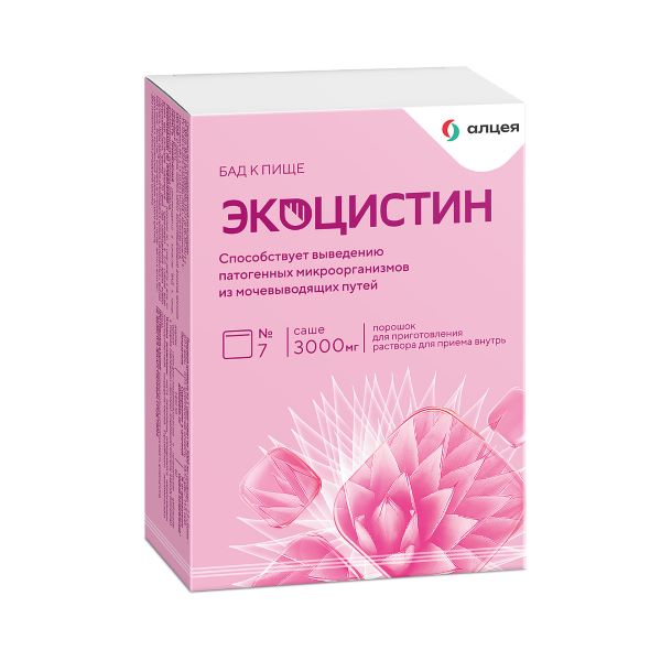 ЭКОЦИСТИН пор д/приг.р-ра внутрь пак.-саше 3 г №7