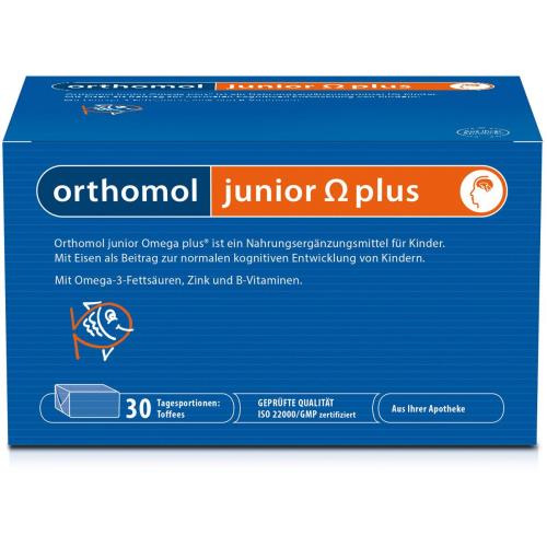 ОРТОМОЛЬ ДЖУНИОР ОМЕГА ПЛЮС ИРИСКИ табл. жеват. №30