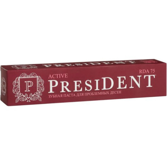 ПРЕЗИДЕНТ АКТИВ ЗУБНАЯ ПАСТА 75 гр