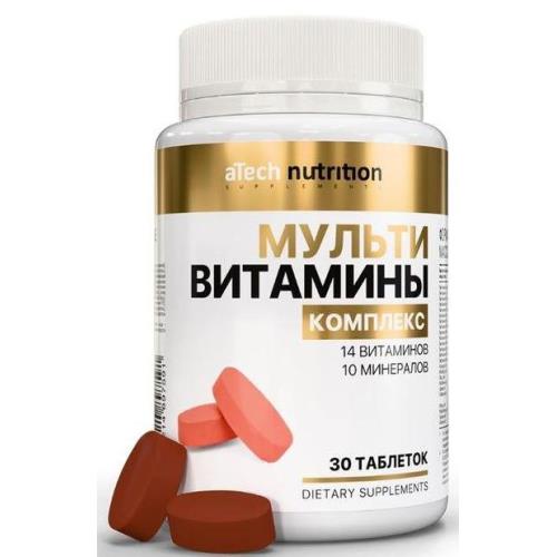 ATECH NUTRITION МУЛЬТИВИТАМИНЫ табл. №30