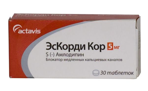 ЭСКОРДИ КОР табл. 5 мг №30