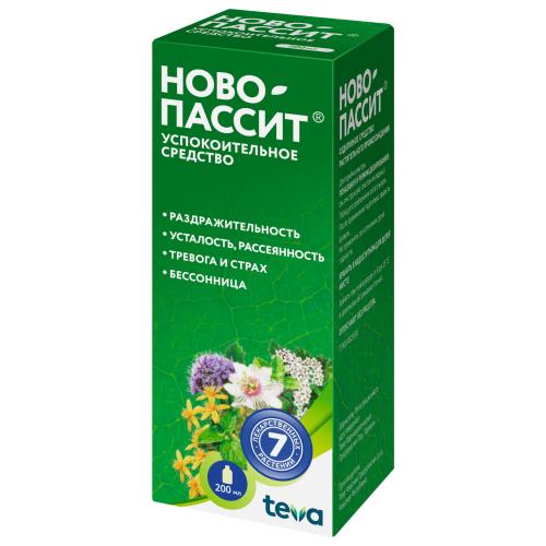 НОВО-ПАССИТ р-р внутр. фл. 200 мл