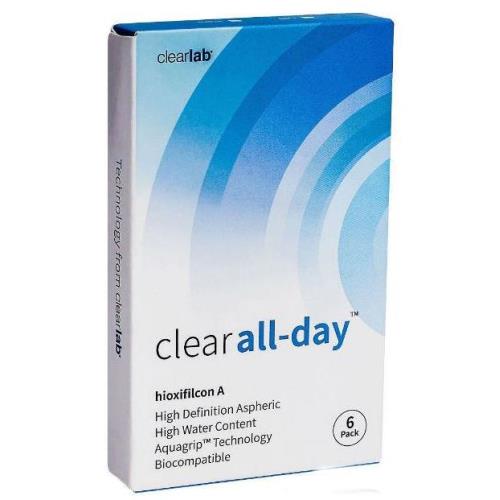 КОНТАКТНАЯ ЛИНЗА CLEAR ALL-DAY - 3,75 №6