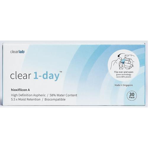 КОНТАКТНАЯ ЛИНЗА CLEAR 1-DAY - 3,75 №30