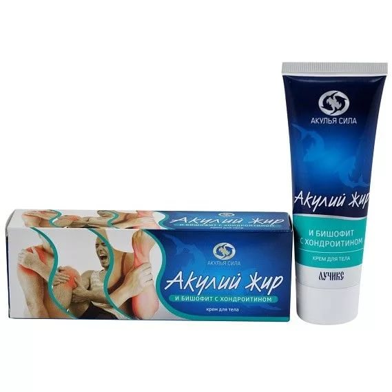 АКУЛИЙ ЖИР БИШОФИТ/ХОНДРОИТИН КРЕМ ДЛЯ ТЕЛА 75 мл
