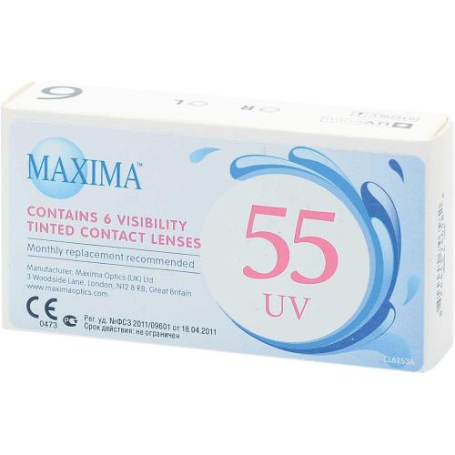 КОНТАКТНАЯ ЛИНЗА MAXIMA 55 UV 8,6 корриг. - 7,00 №6