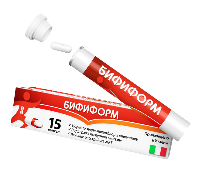 БИФИФОРМ капс. к/р №15