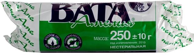 ВАТА ХИРУРГИЧЕСКАЯ НЕСТЕРИЛЬНАЯ АМЕЛИЯ 250 гр