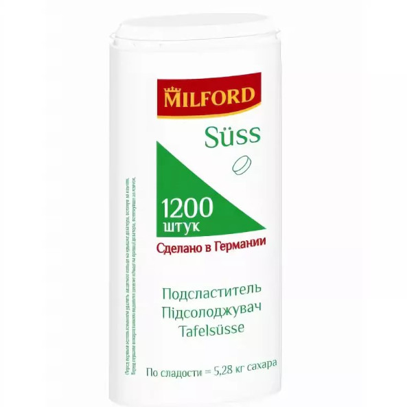 МИЛФОРД ЗАМЕНИТЕЛЬ САХАРА ТАБЛЕТКИ №1 200