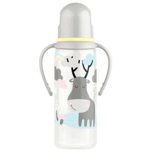 ЛАББИ БУТЫЛОЧКА 250 мл 11391 силикон. соска с ручками Малыши и Малышки
